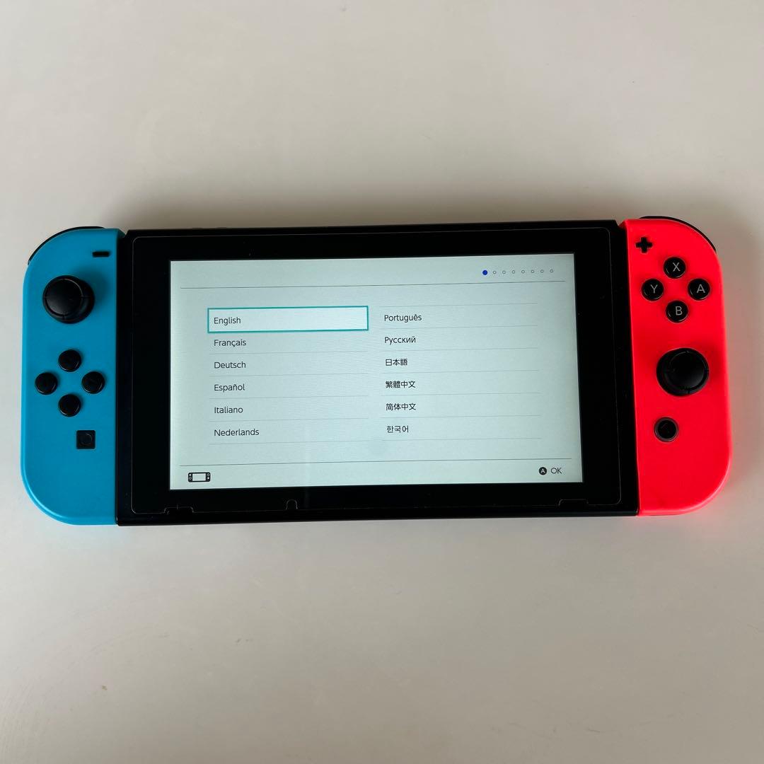 Nintendo Switch 初代 本体セット 純正プロコン/SDカード付