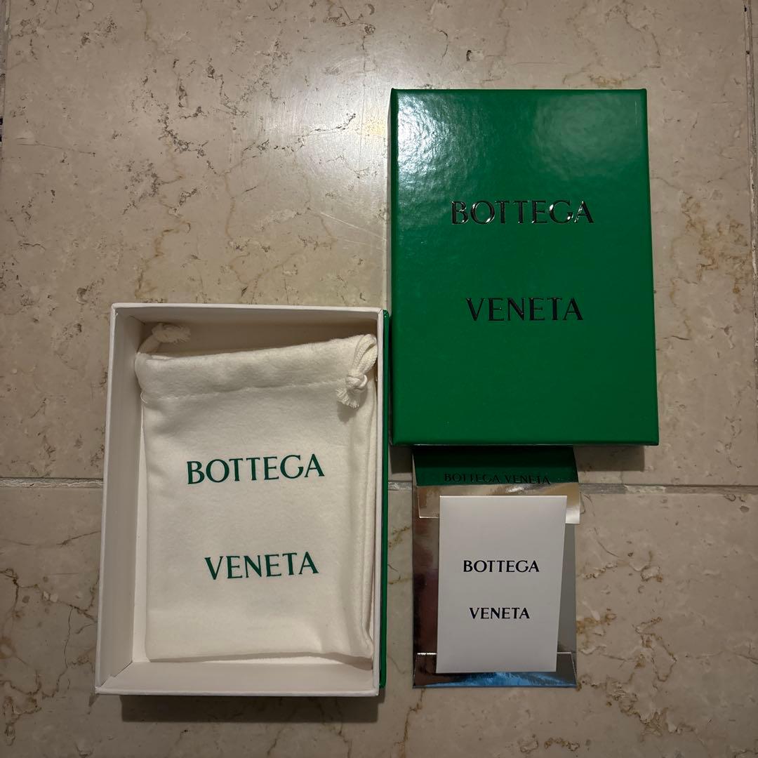 Bottega Veneta ミディアム 二つ折り財布 ネイビー