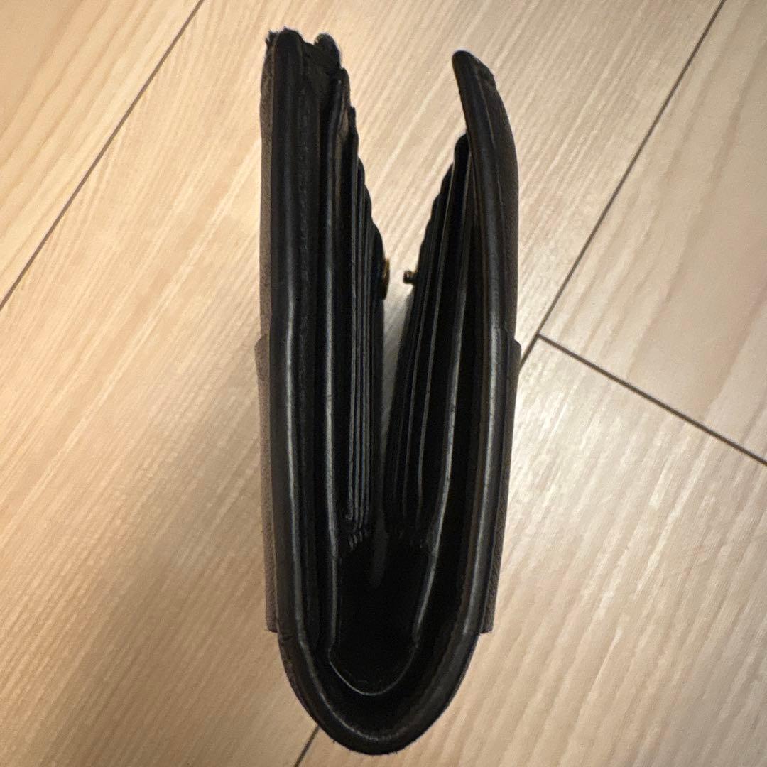 Bottega Veneta ミディアム 二つ折り財布 ネイビー
