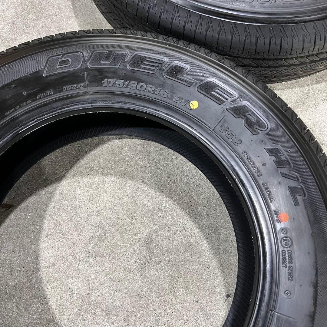 ジムニー 新車外し品 DUELER H/L 175/80R16 4本セットT48