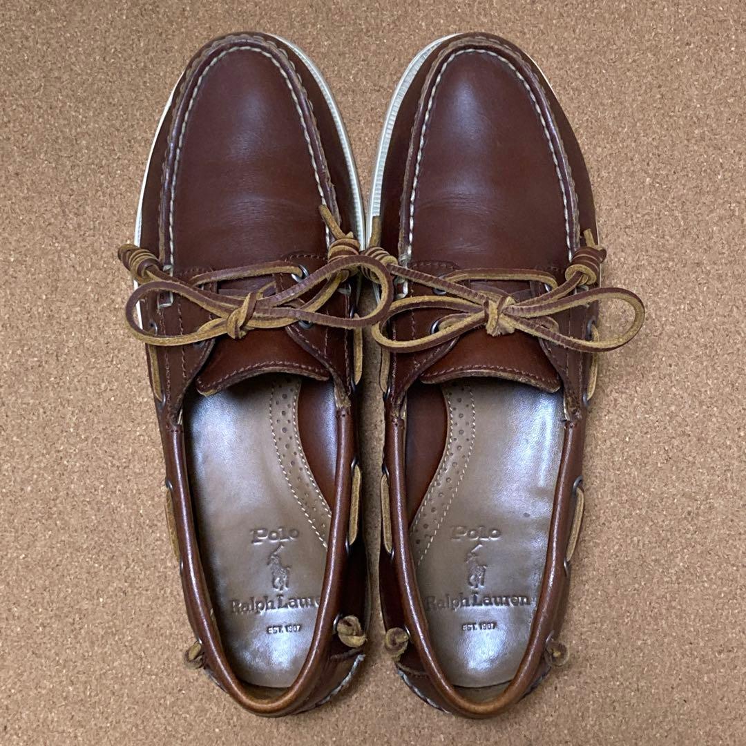Polo Ralph Lauren マートンレザーボートシューズ
