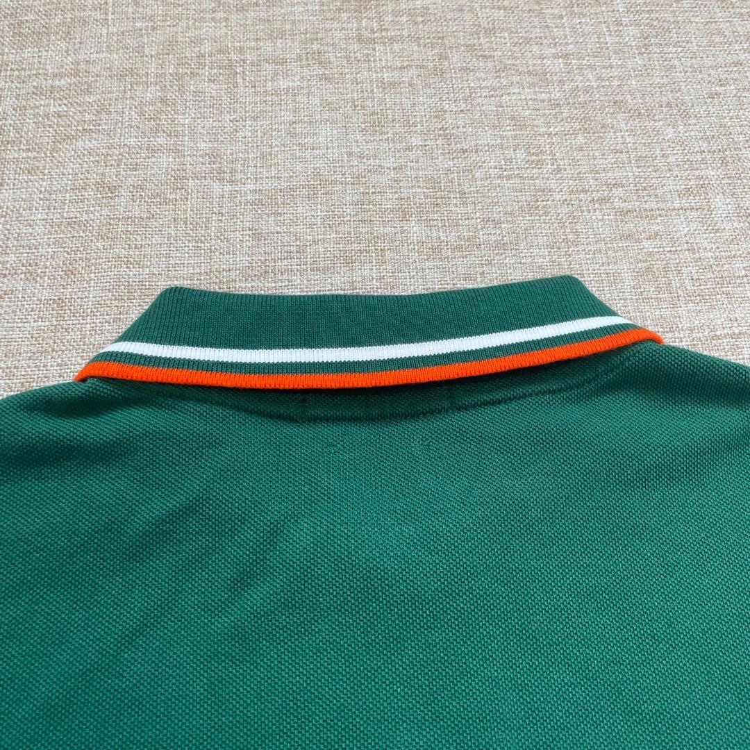 美品 ポロラルフローレン 現行 レディース グリーン ベア ポロシャツ Sサイズ