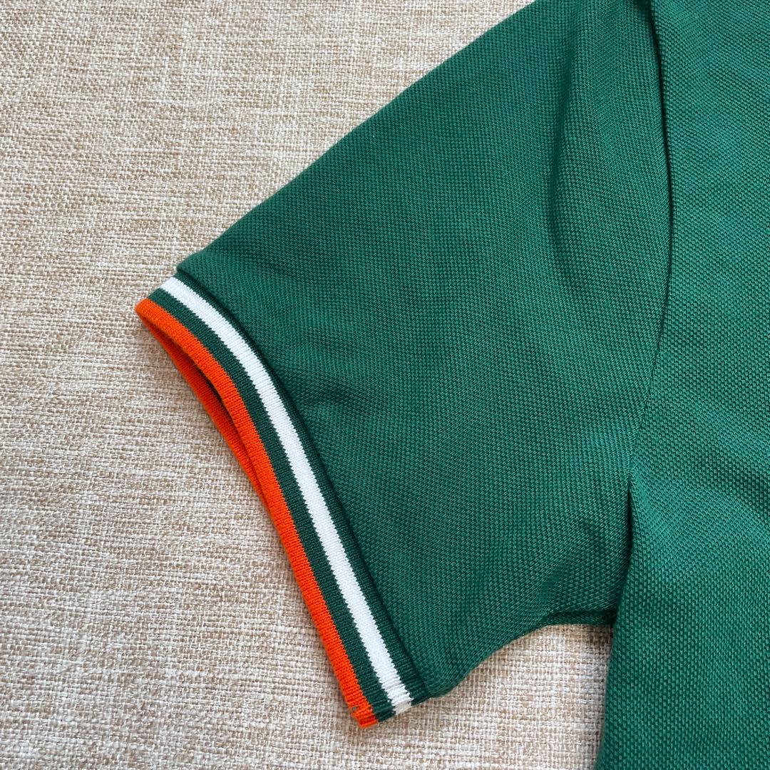 美品 ポロラルフローレン 現行 レディース グリーン ベア ポロシャツ Sサイズ