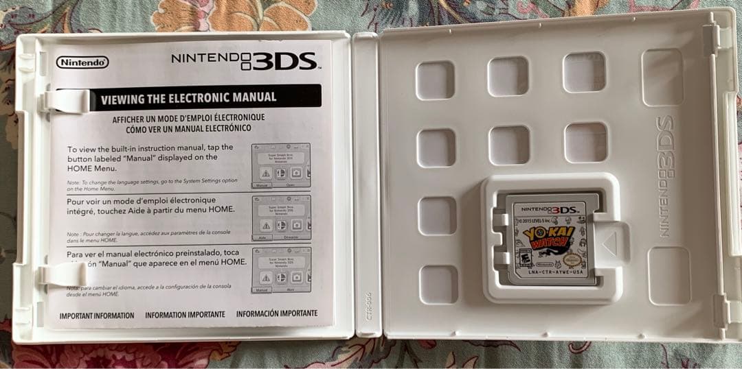 妖怪ウォッチ　北米版　3DS ソフト