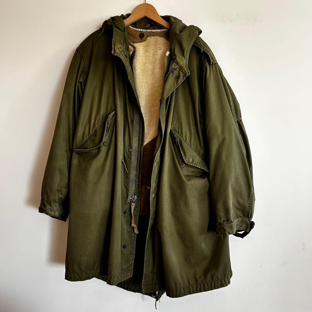 50s US.ARMY m-51 CROWN製 モッズコート パーカー ライナー