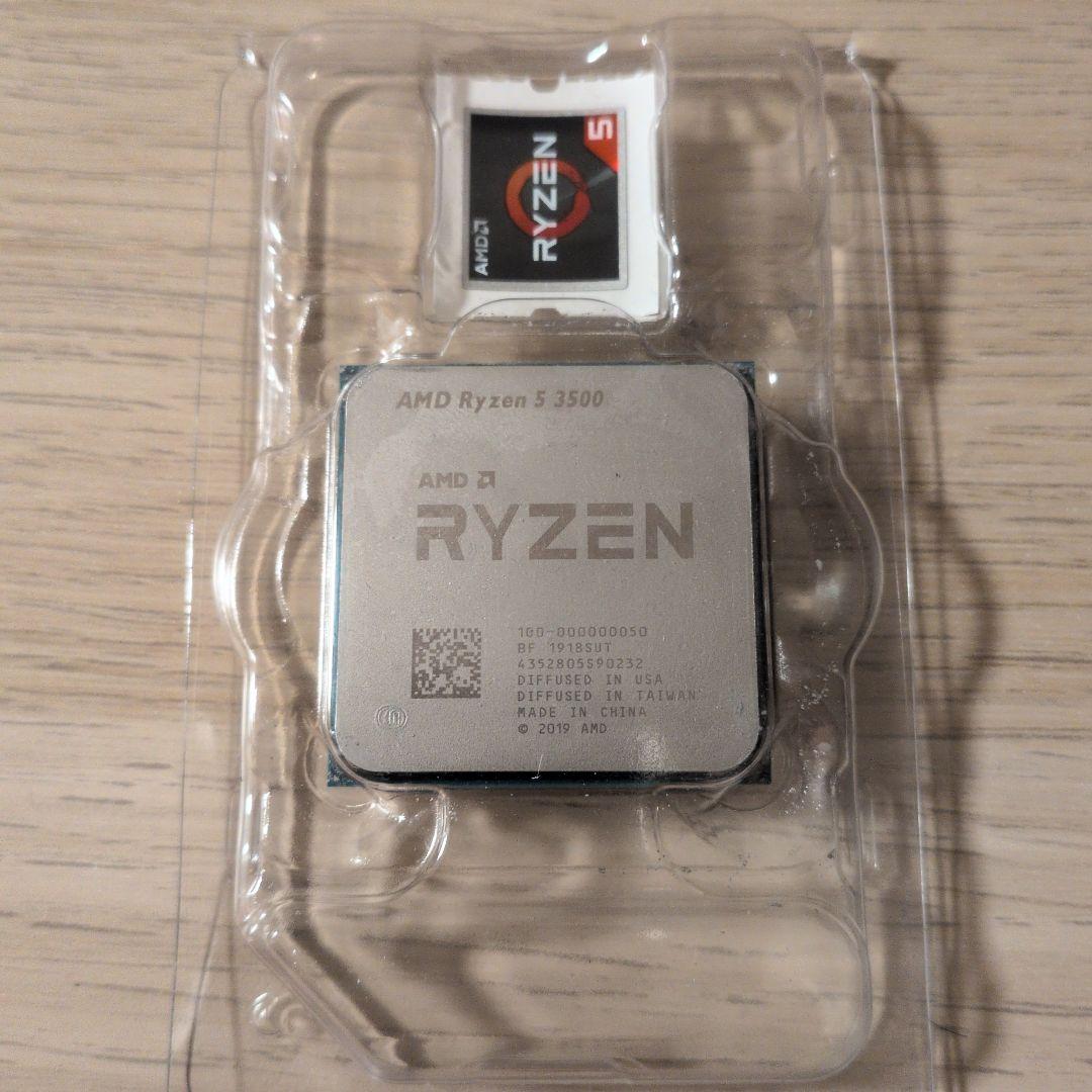 AMD Ryzen 5 3500 6コア CPU