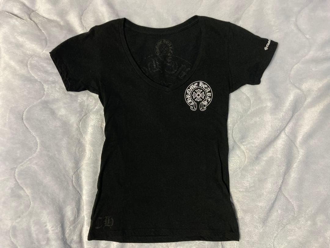CHROME HEARTS ホースシュー　vネック　tシャツ