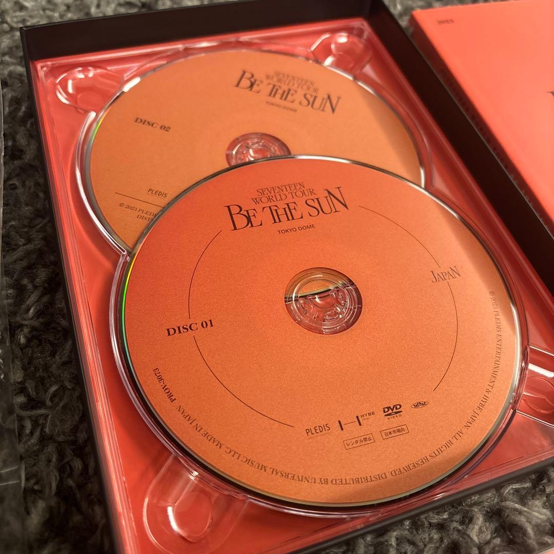SEVENTEEN DVD BE THE SUN JAPAN トレカコンプ