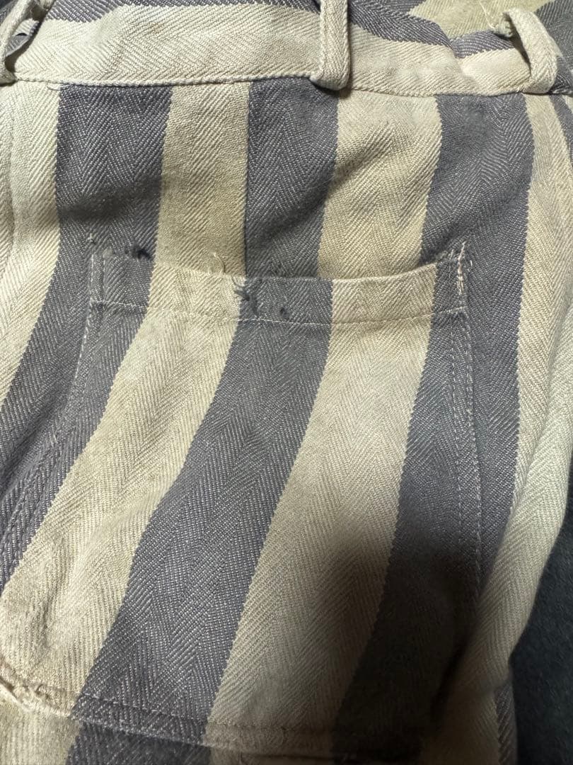 50〜60s HBT prisoner pants vintage