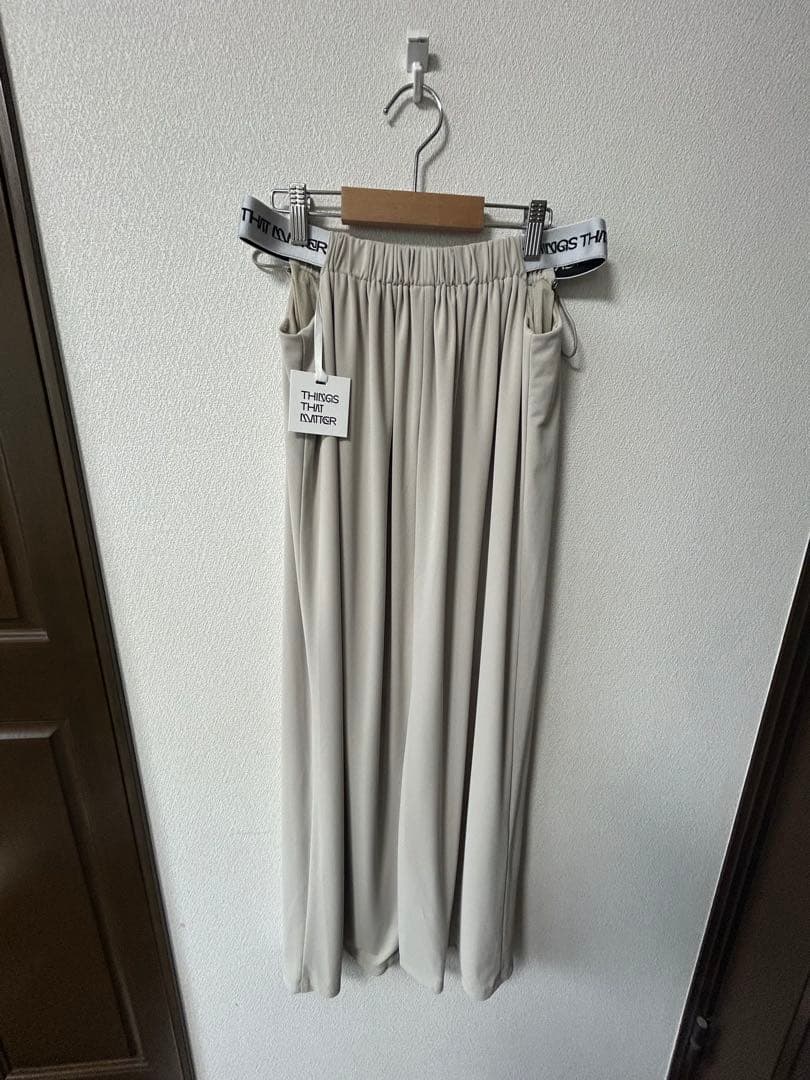 スカート THINGS THAT MATTER/CUTTING NARROW SKIRT