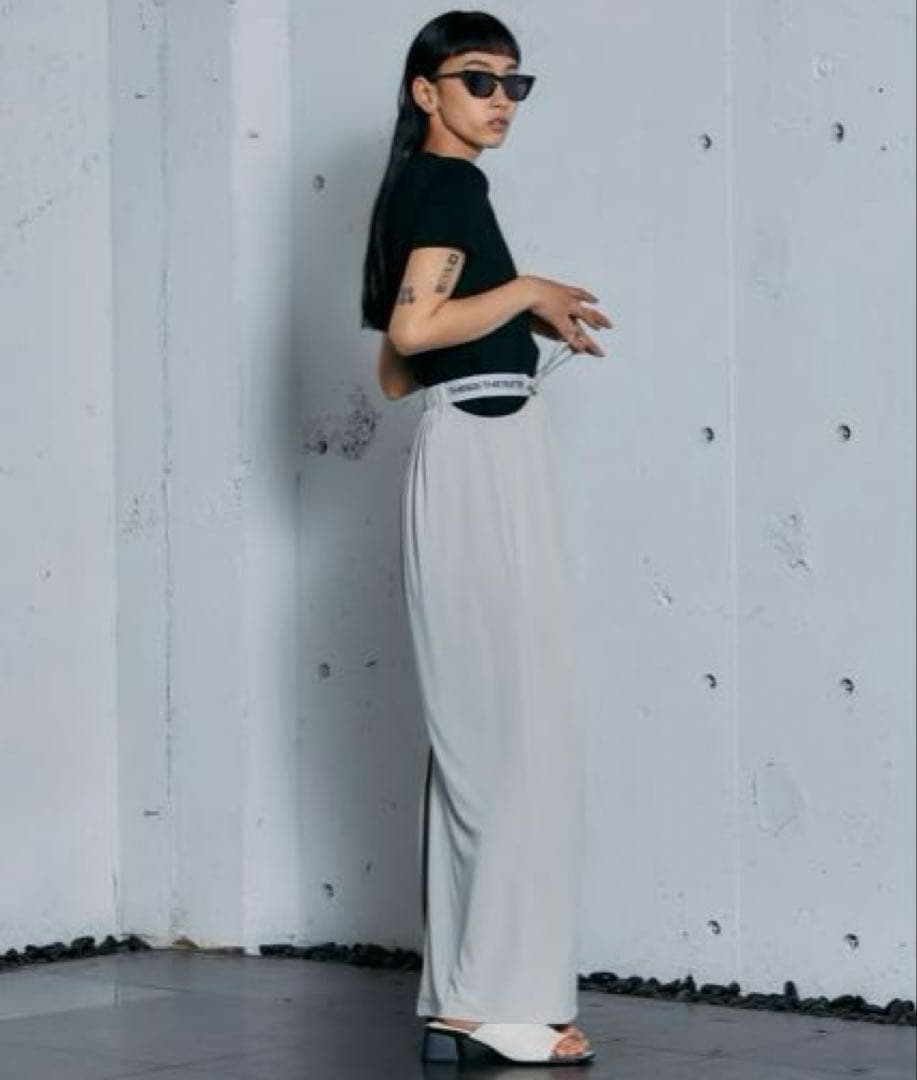 スカート THINGS THAT MATTER/CUTTING NARROW SKIRT