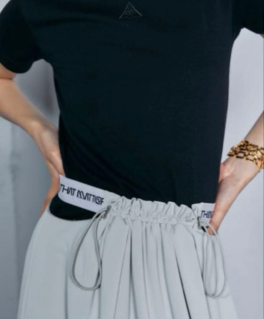 スカート THINGS THAT MATTER/CUTTING NARROW SKIRT