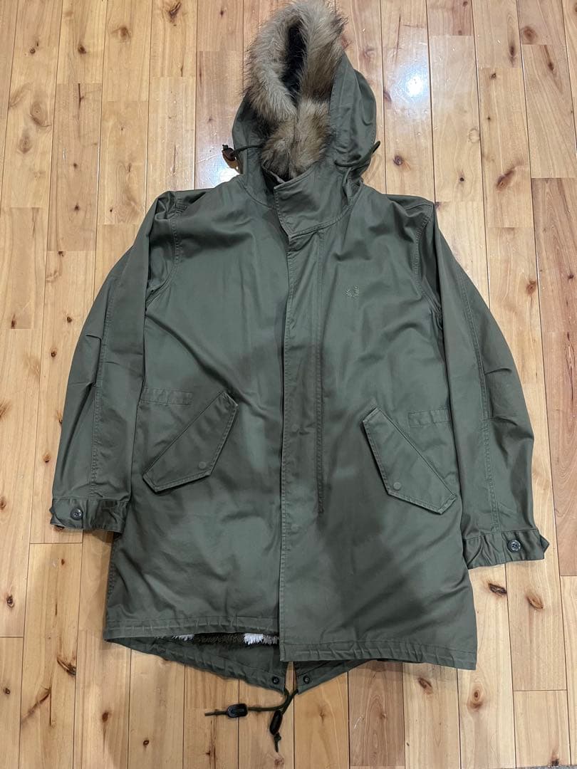 Fred Perry フレッドペリー モッズコート オリーブ　L