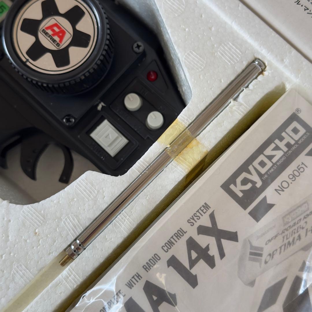希少 80s Kyosho 京商 新品未使用 ターボオプティマ 14X レア