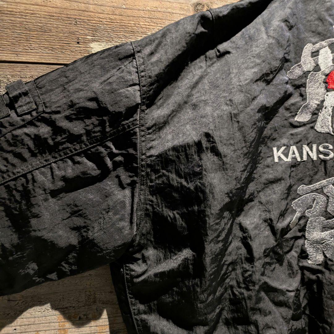 80s　日本製　山本寛斎　KANSAI MAN　MA1　和文字　VINTAGE