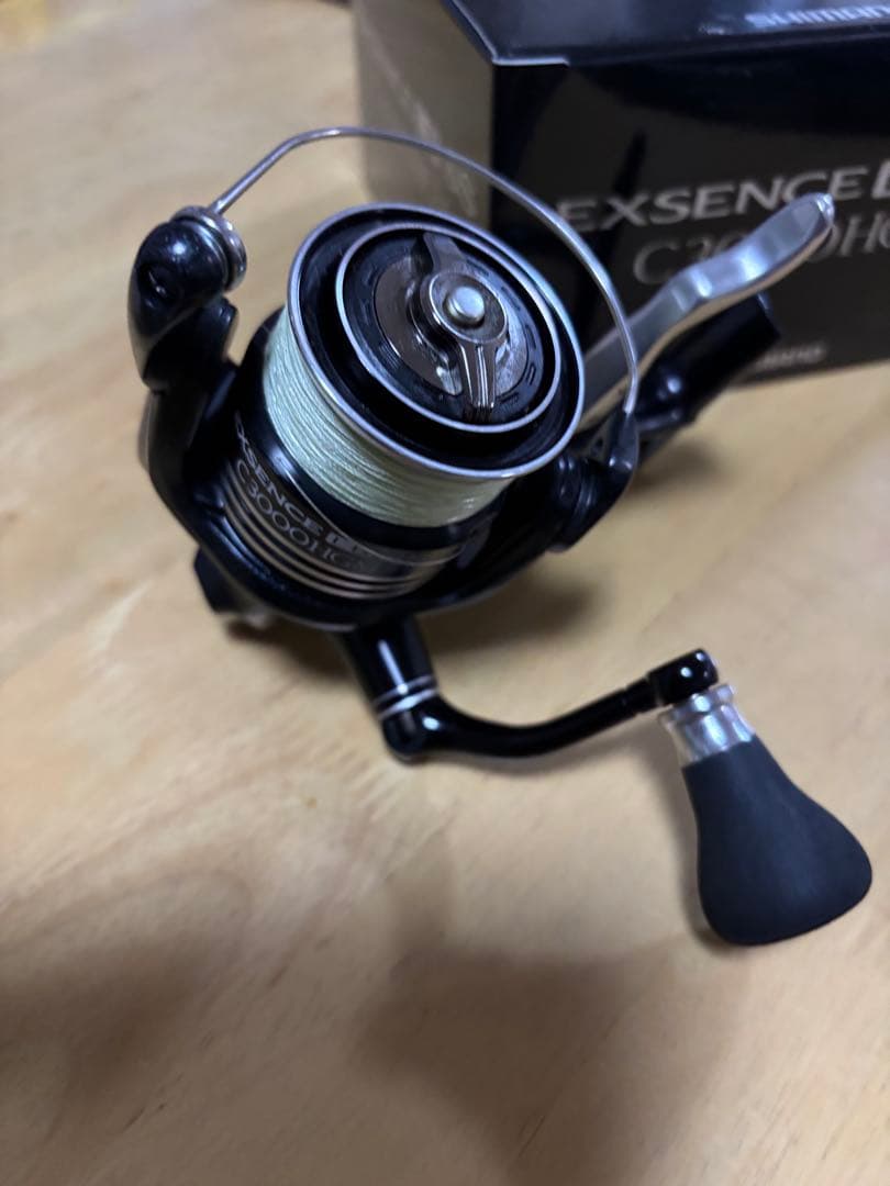 レバーブレーキリール　エクスセンスlb ss C3000HGM 中古美品