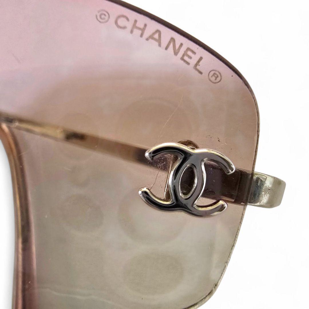 CHANEL シャネル サングラス ココマーク リムレス ヴィンテージ