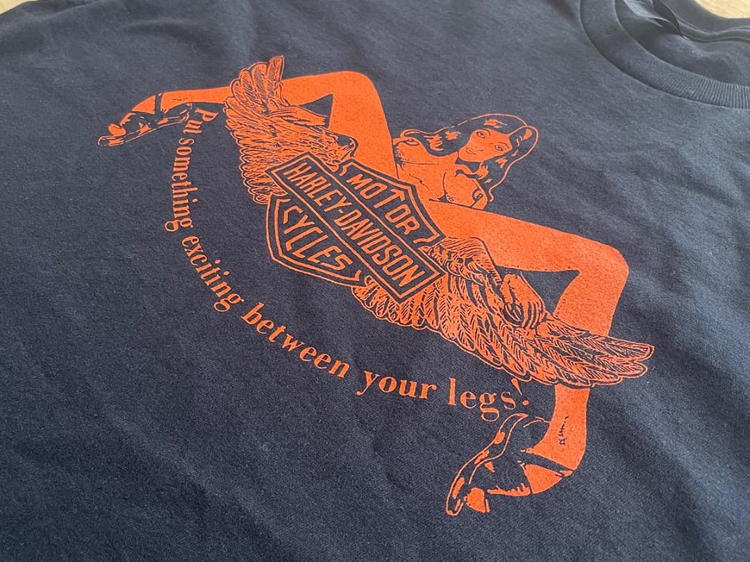 HARLEY DAVIDSON ハーレーダビッドソン Tシャツ ハーレーT 黒L