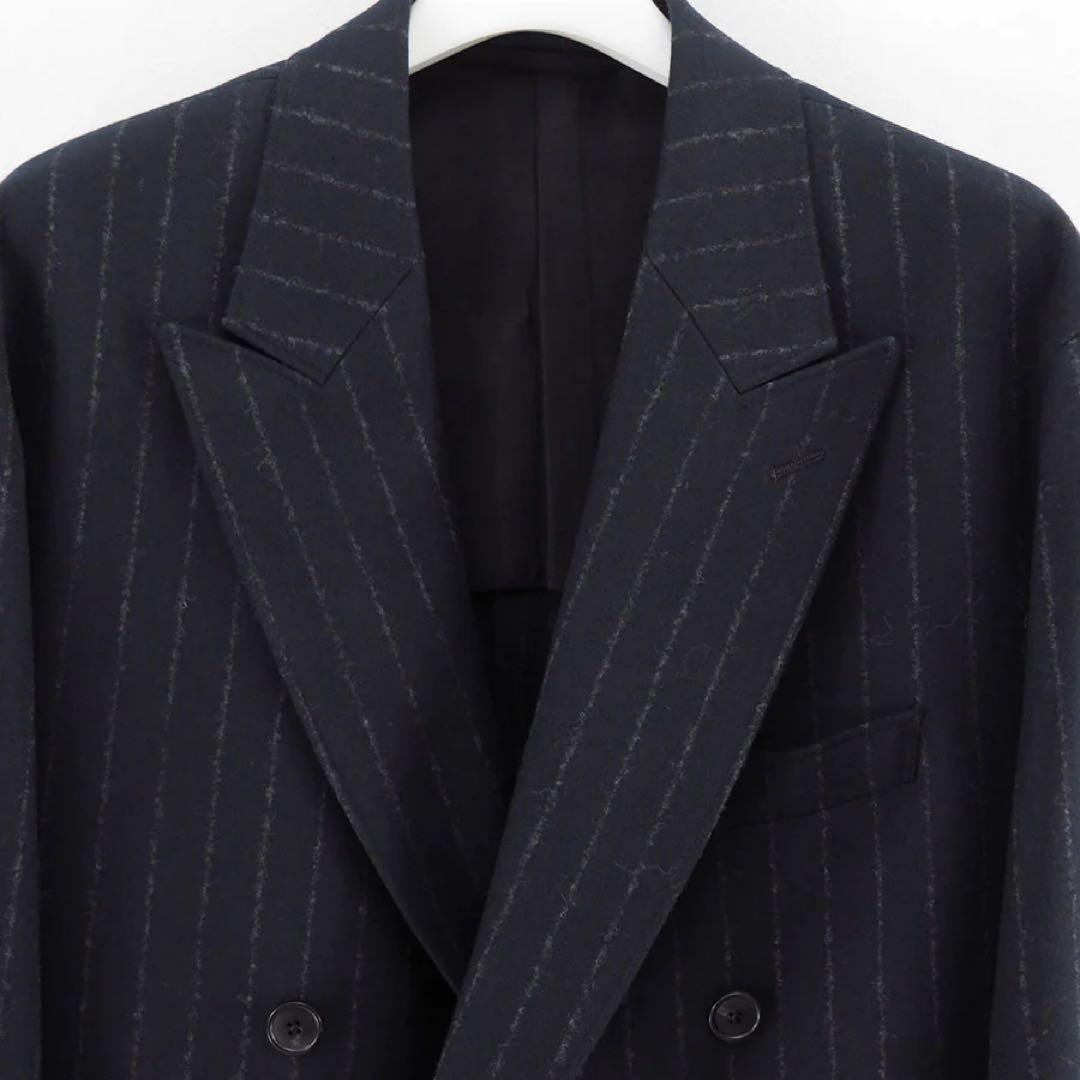 HEUGN ユーゲン ストライプジャケット 25AW サイズ2 美品 着用2回