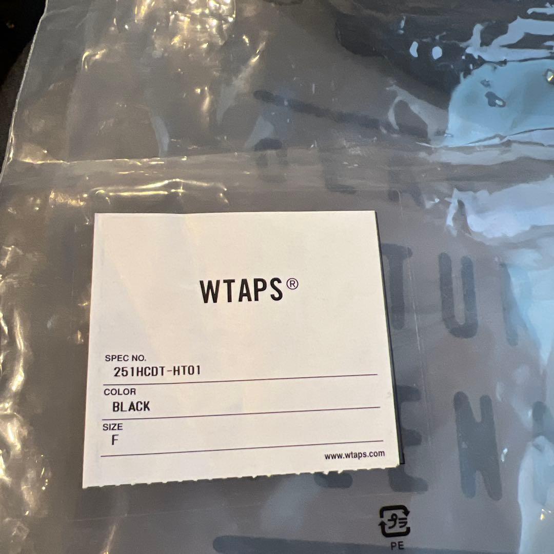 WTAPS ブラック ワークキャップ