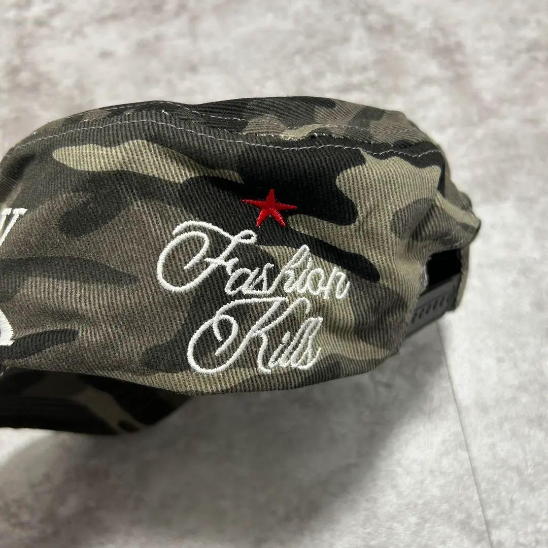 迷彩柄 Embroidery swag opium camouflage cap