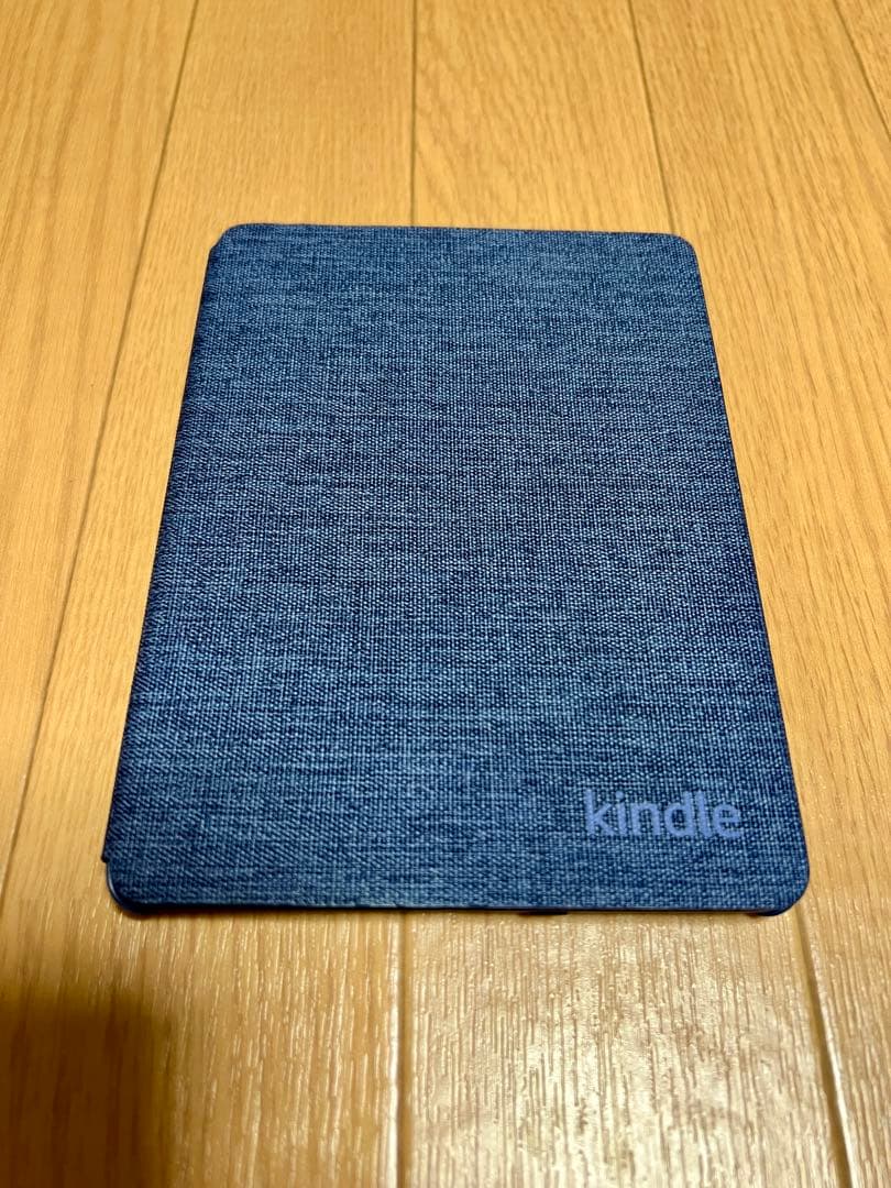 Kindle Paperwhite 第11世代8GB 広告なしネイビーカバー付き