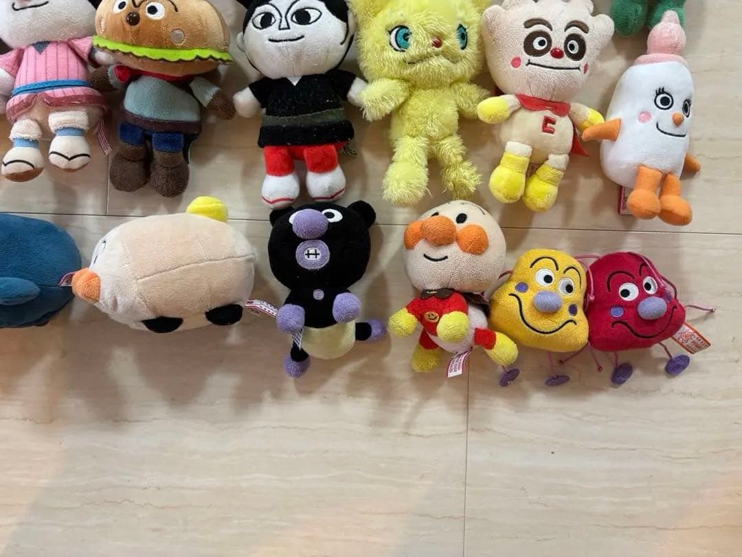 週末限定値下げ！アンパンマン プリちぃビーンズ　ぬいぐるみ 37体フルセット