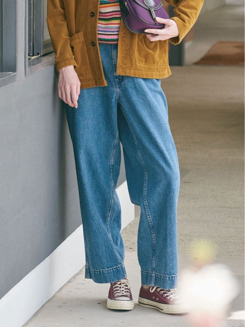 【土日限定】Oblada LIGHT SKATER JEANS