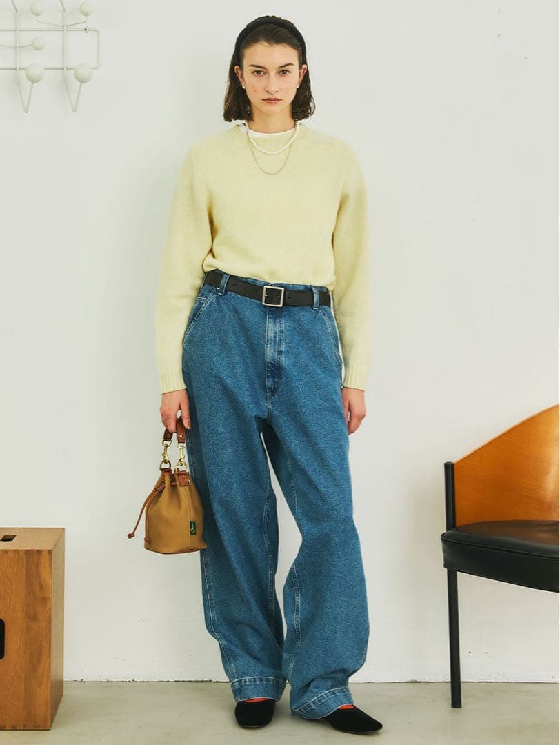 【土日限定】Oblada LIGHT SKATER JEANS
