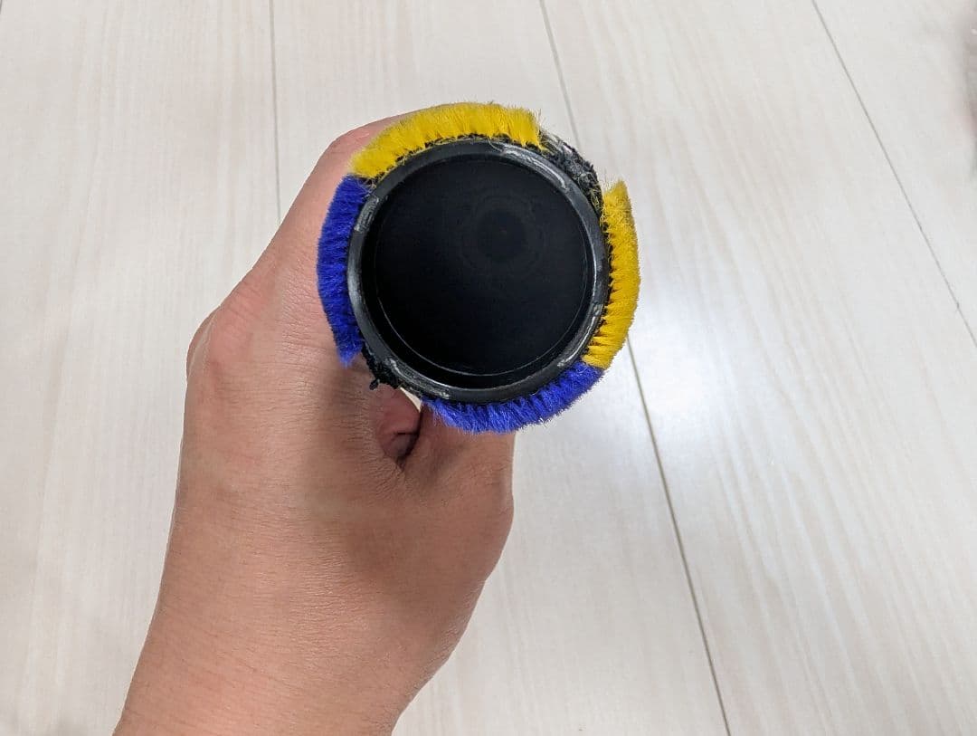 美品ダイソンV12 グリーンレーザー照射 ソフトローラークリーナーヘッド