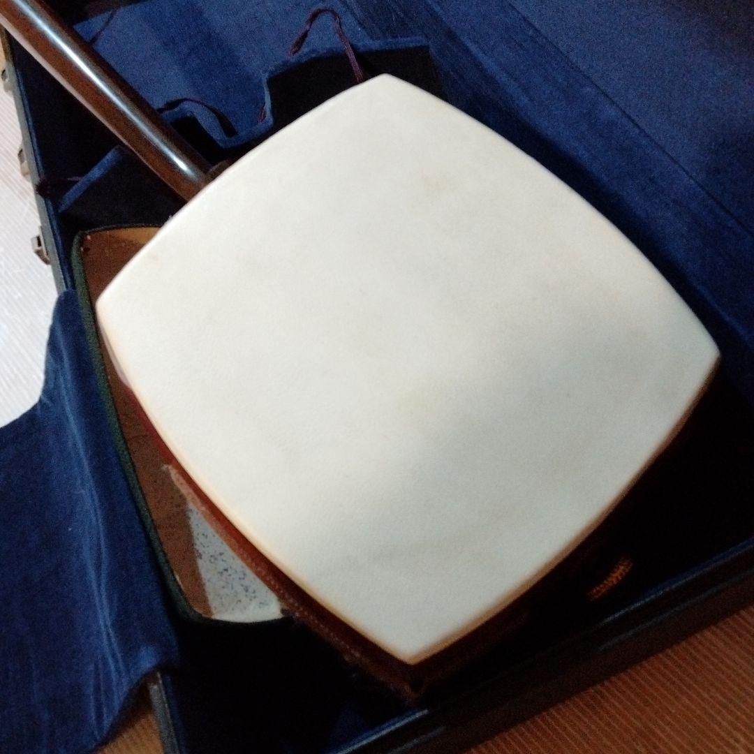 美品　三味線　中棹　東触り 2.7cm