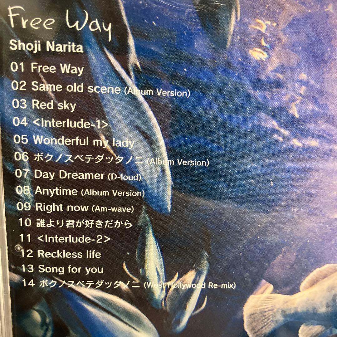 成田昭次さんソロアルバム2004年 正規品「Free Way」