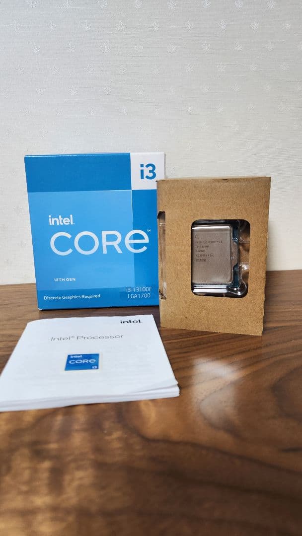 intel core i3-13100F　完品