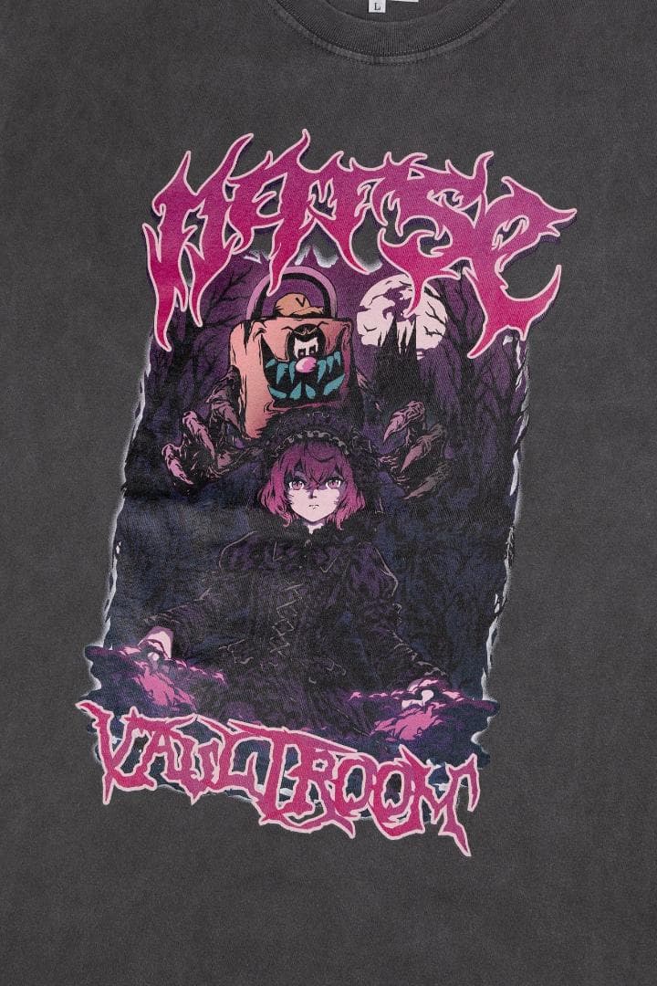 新品未開封品 XLサイズ Vaultroom nqrse Tシャツ チャコール