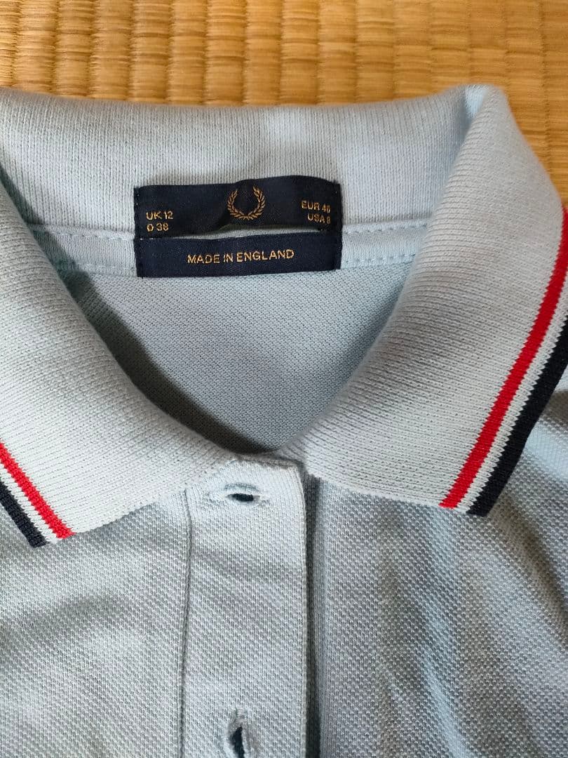 【新品】Fred Perry 半袖ポロシャツ UK 12