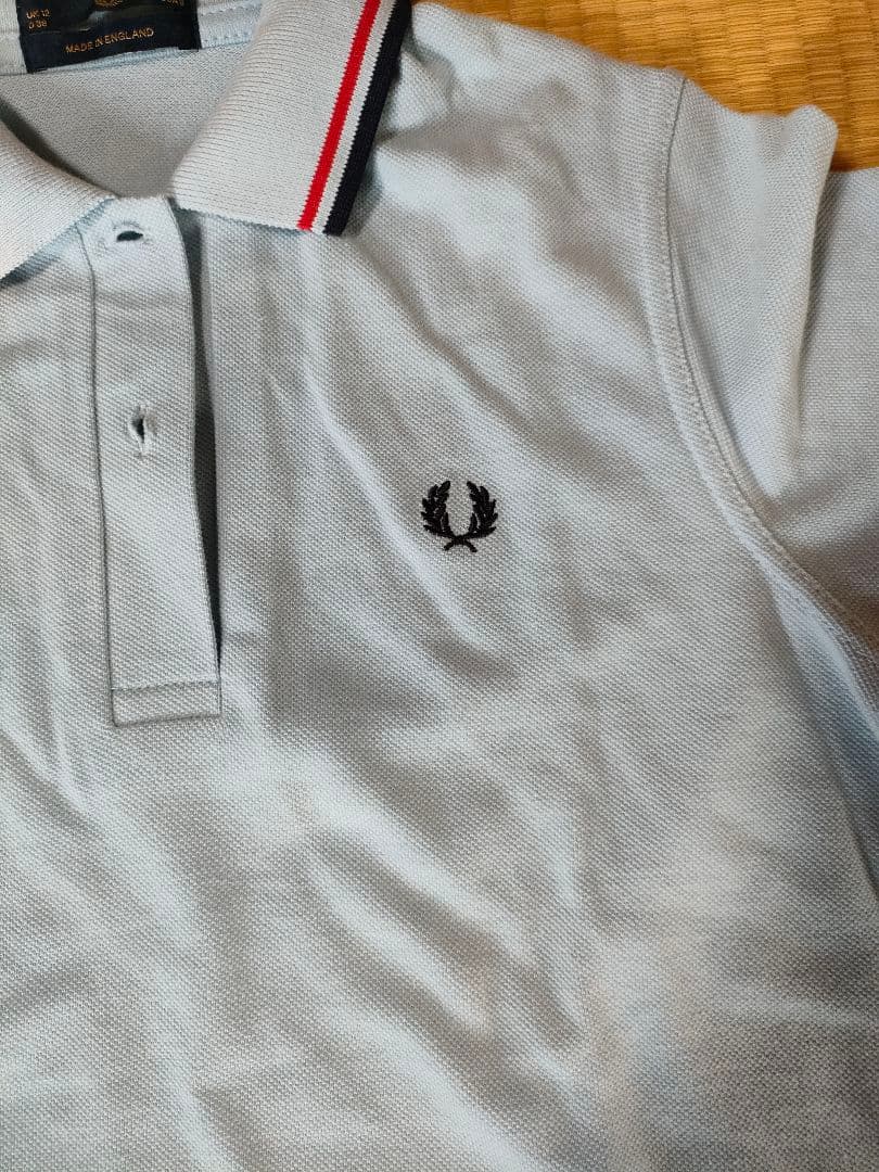 【新品】Fred Perry 半袖ポロシャツ UK 12