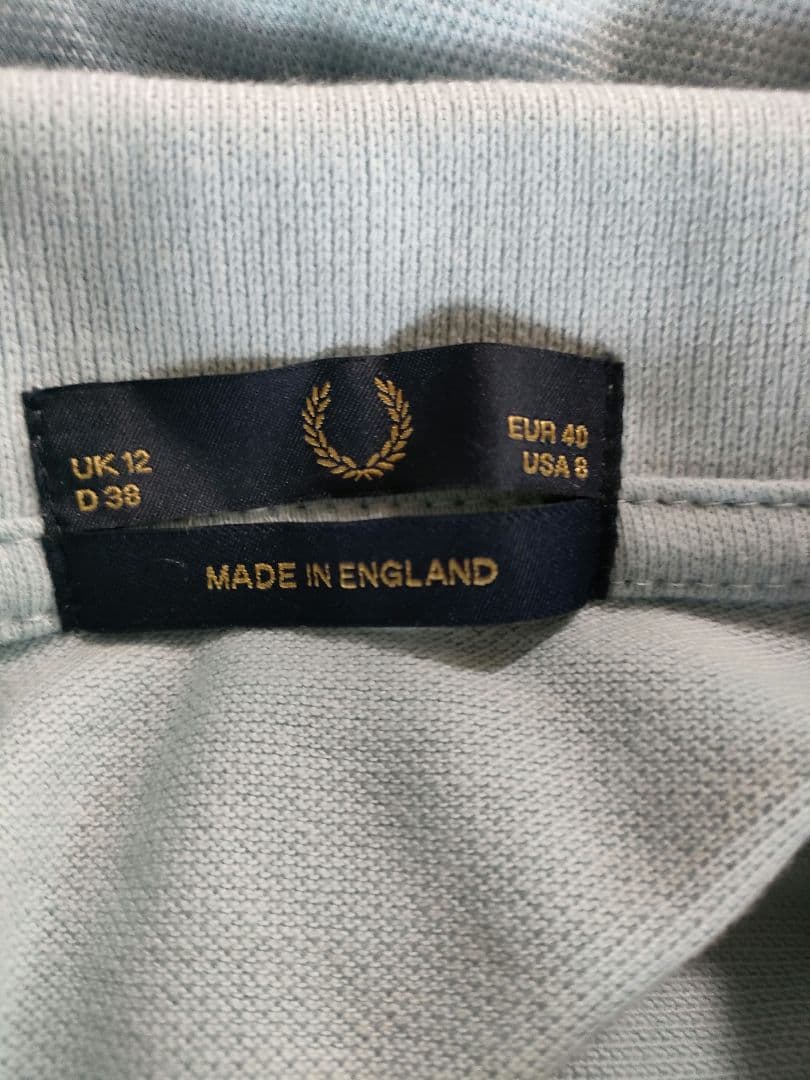 【新品】Fred Perry 半袖ポロシャツ UK 12