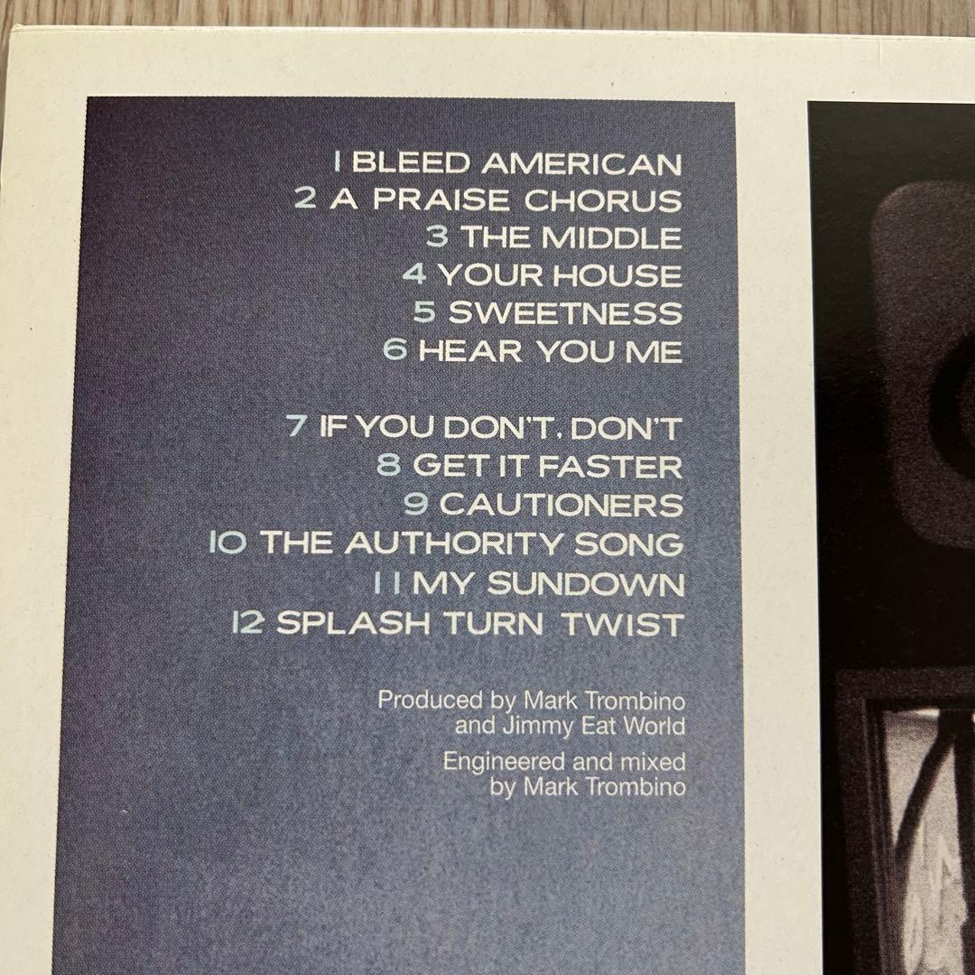 Jimmy Eat World ‎/ Bleed American LPレコード