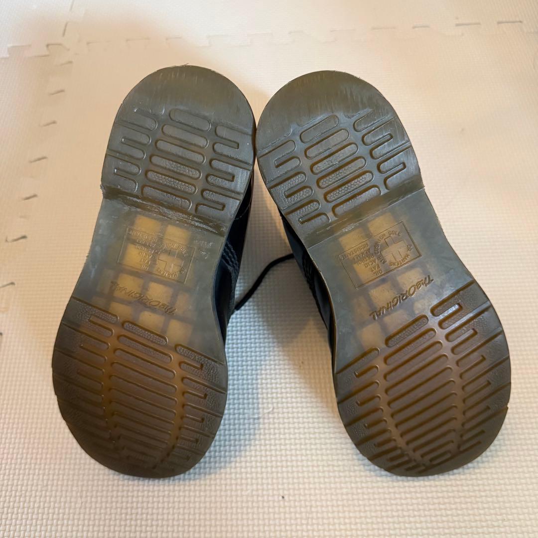よこ様　【UK5】Dr. Martens ブラックレザー ミッドカットブーツ　8