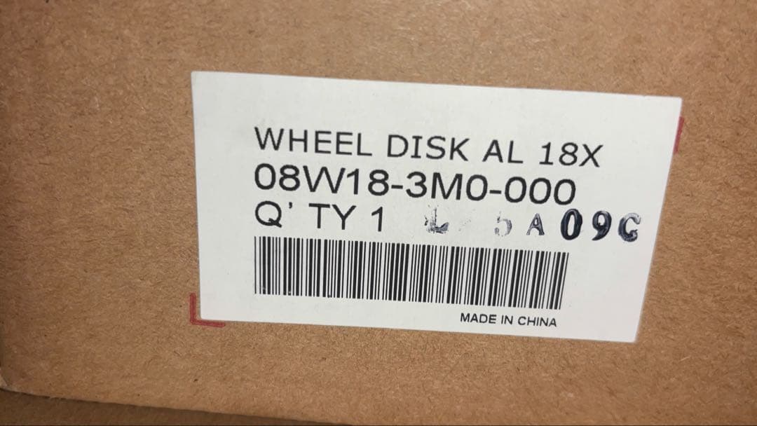 新品・未使用 ホンダ ヴェゼル e:HEV Z 純正ホイール18インチ4本セット