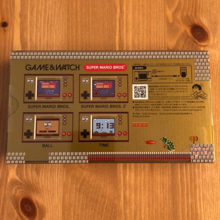 【新品】ゲーム＆ウオッチ スーパーマリオブラザーズ