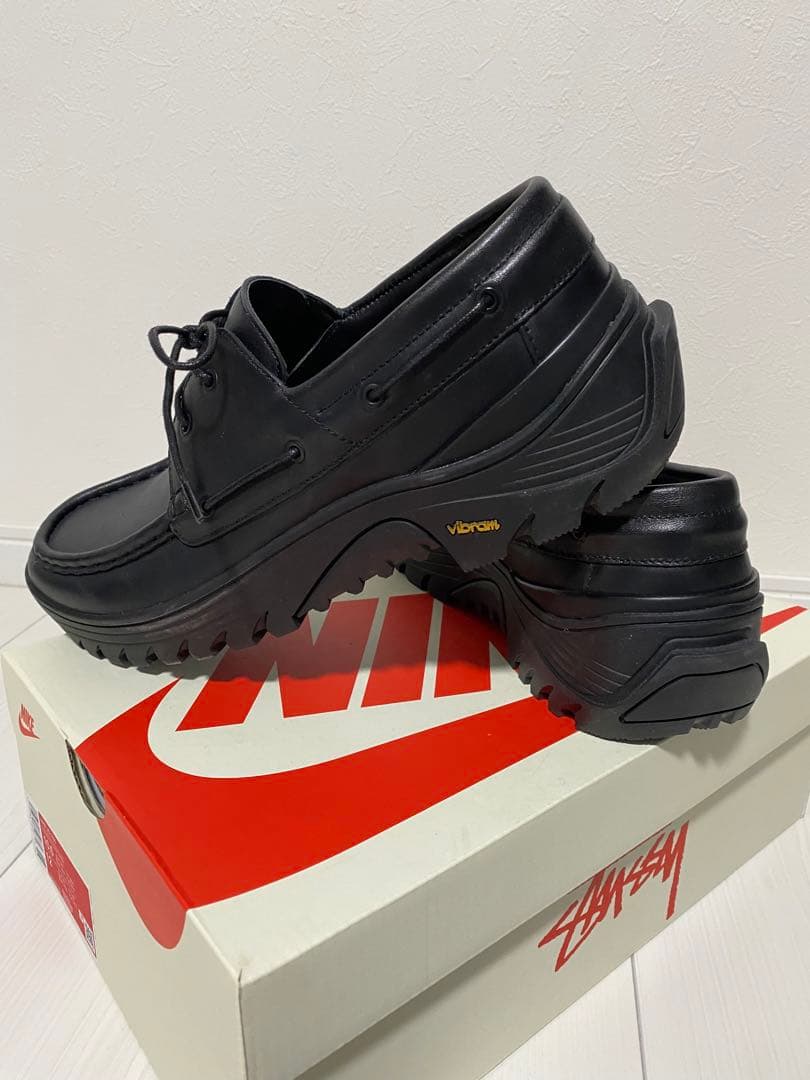 ZARAブラック モカシンデッキシューズ