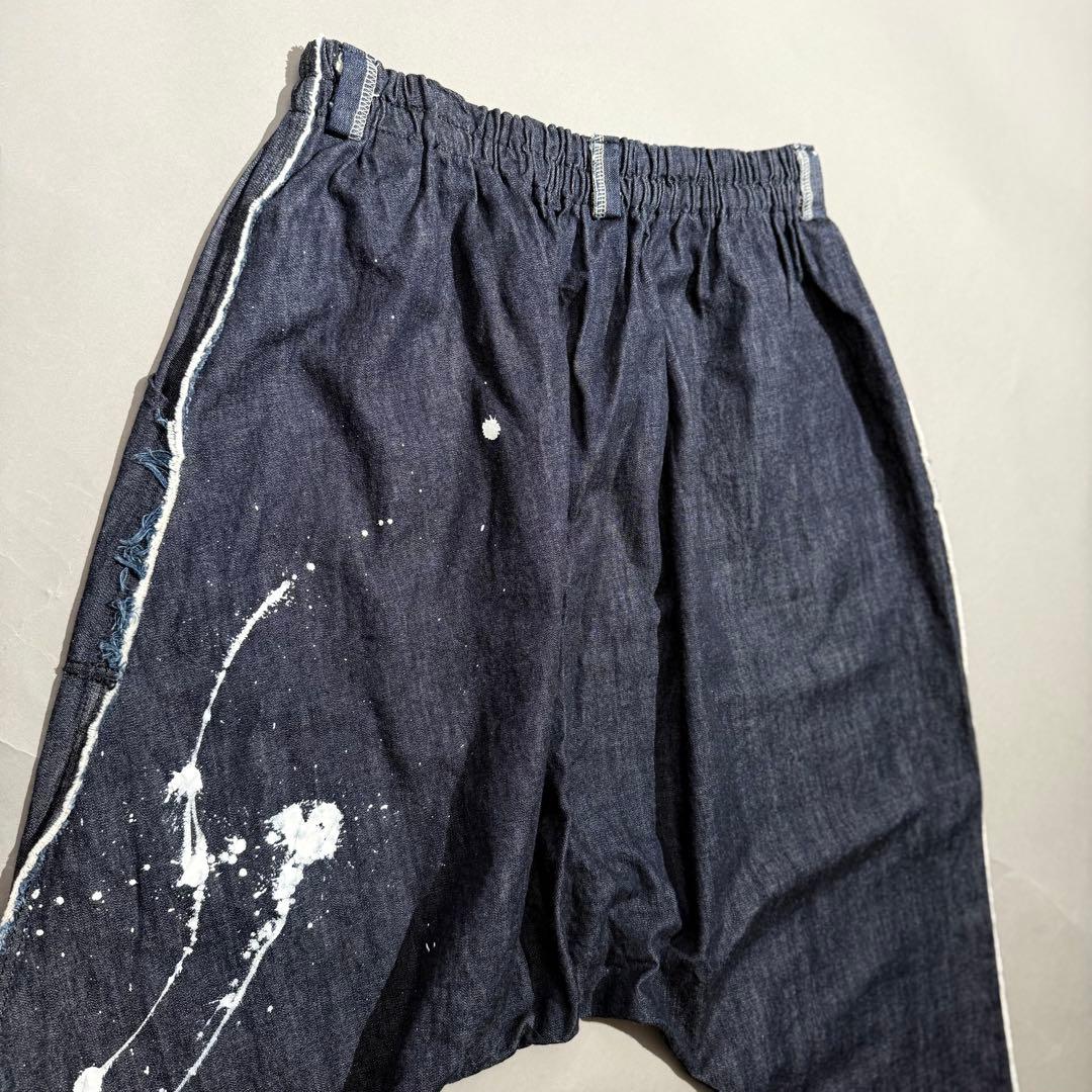 極美品 BUChy デニムサルエルパンツ sizeFREE
