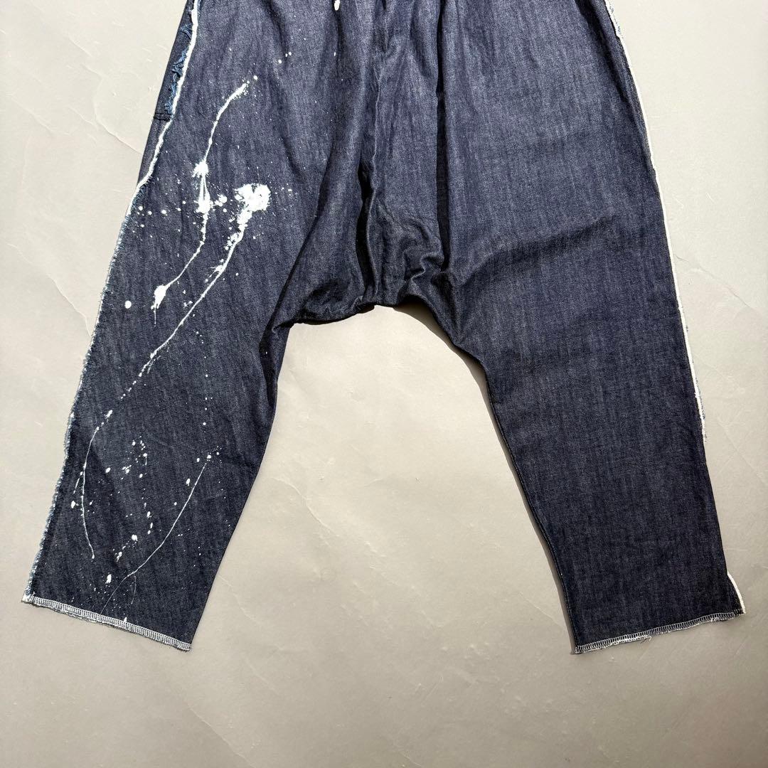 極美品 BUChy デニムサルエルパンツ sizeFREE