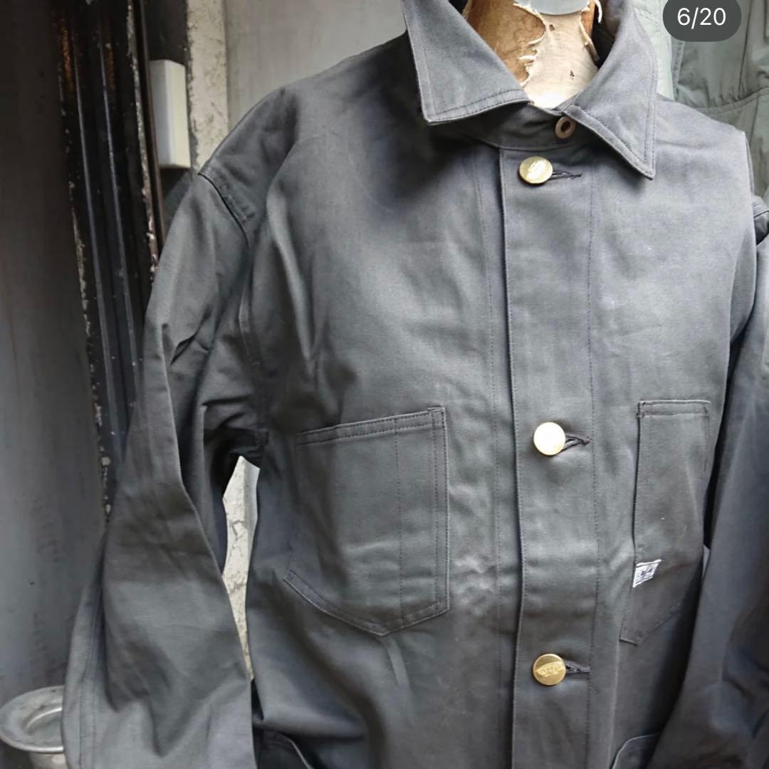 【BAA ボウアンドアロー】\"RAILROADER COAT\" ブラック L