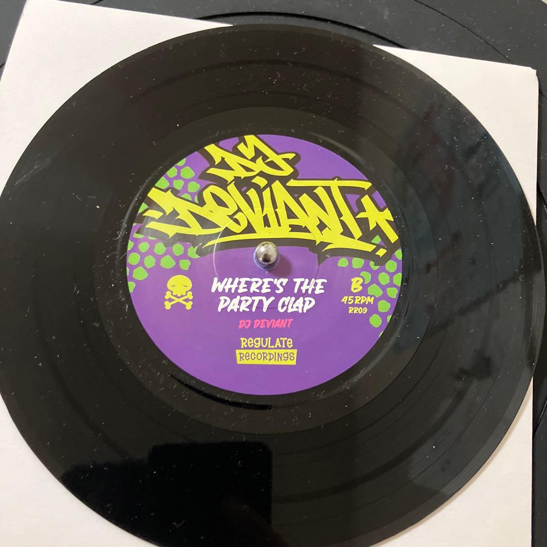 DJ DEVIANT & SHAMBURGER 7インチレコード