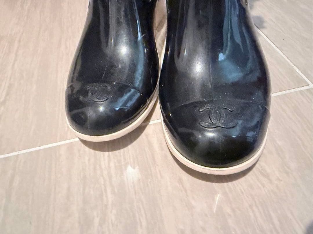 シャネル　CHANEL レインブーツ