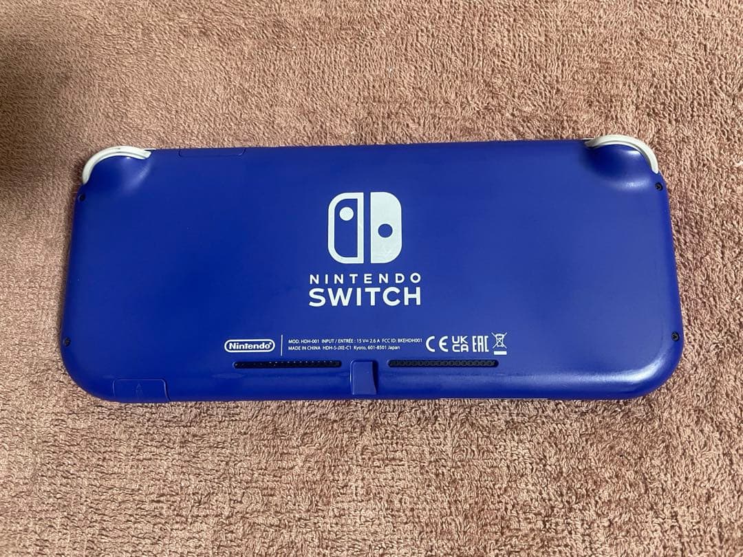 Nintendo Switch Lite ブルー 本体 訳あり
