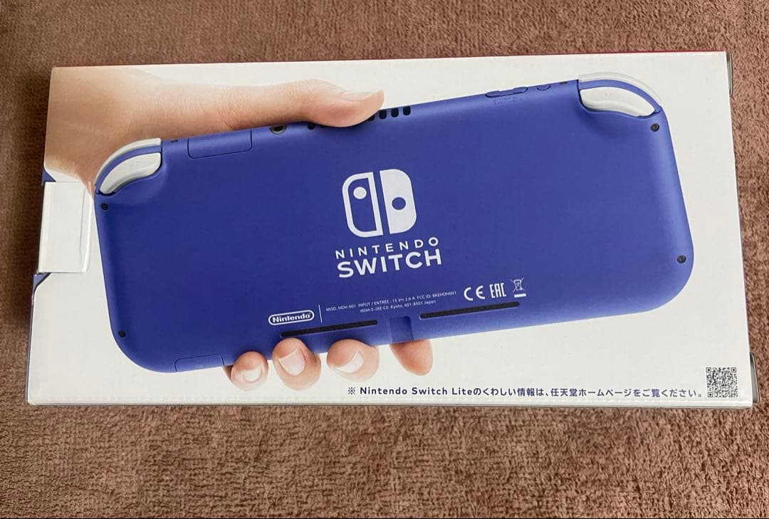 Nintendo Switch Lite ブルー 本体 訳あり