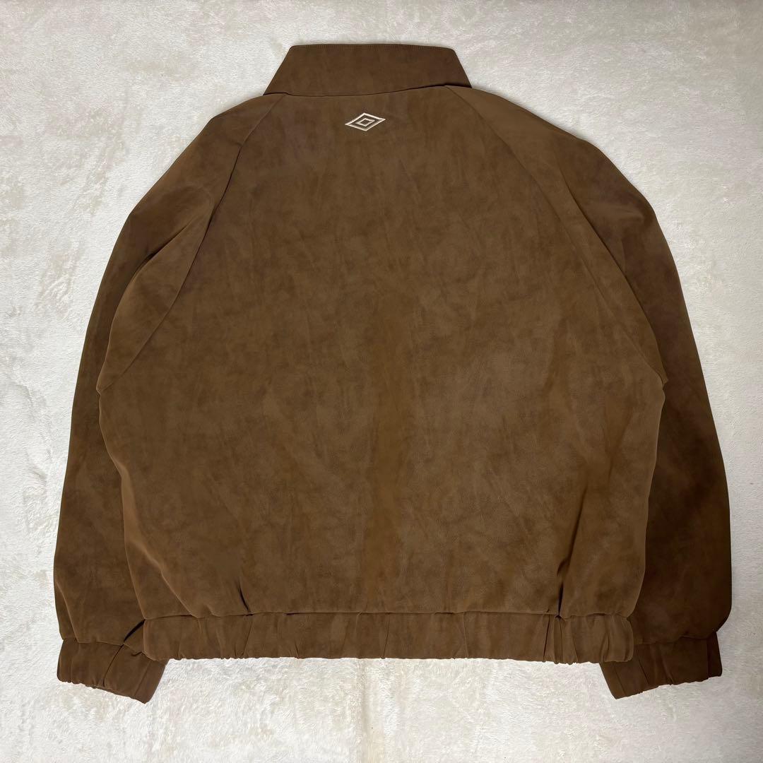 UMBRO Brushed Stand Collar Blouson　ブラウン